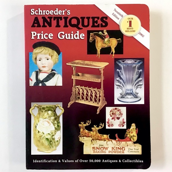 Schroeder’s Antiques Price Guide Book 20th Edition 2002 History Identification - Picture 1 of 11